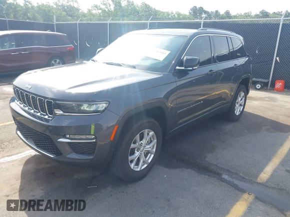 2023 Jeep Grand Cherokee Limited with VIN 1C4RJGBG5PC648630, listed as a IAAI auction lot 42263915 with 24,976 mi miles and . Bid and sale history available at DreamBid. Image 17.