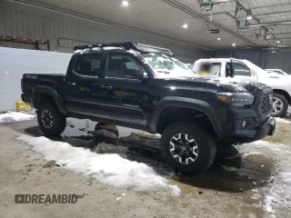 2021 Toyota Tacoma 4WD SR with VIN 3TMCZ5AN6MM427731, listed as a Copart auction lot 44893925 with 42,995 mi miles and Salvage Title. Bid and sale history available at carsss.com. Image 4.