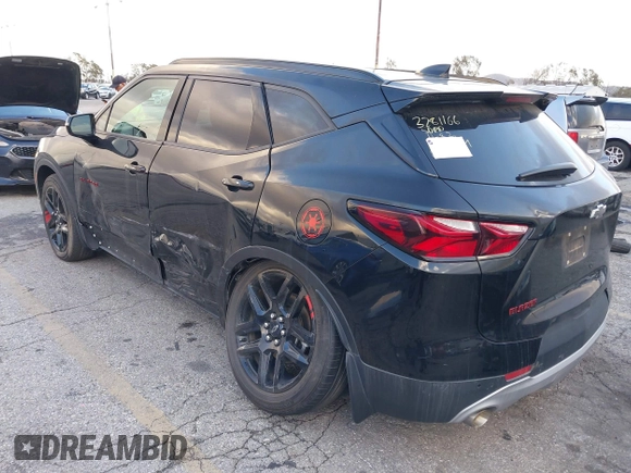 2020 Chevrolet Blazer LT with VIN 3GNKBCRS6LS644955, listed as a IAAI auction lot 41593728 with 59,729 mi miles and . Bid and sale history available at DreamBid. Image 3.