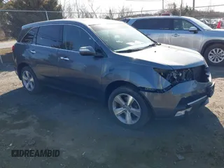 2012 Acura MDX Tech Pkg with VIN 2HNYD2H30CH506164, listed as a IAAI auction lot 41744226 with 203,501 mi miles. Bid and sale history available at carsss.com. Image 1.