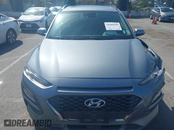 2018 Hyundai Kona Ultimate with VIN KM8K53A51JU101799, listed as a IAAI auction lot 41969569 with 20,167 mi miles. Bid and sale history available at carsss.com. Image 13.