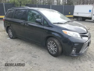 2018 Toyota Sienna XLE Auto Access Seat with VIN 5TDYZ3DC3JS934053, listed as a Copart auction lot 49900085 with 153,121 mi miles and Salvage title. Bid and sale history available at DreamBid. Image 4.