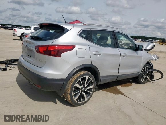 2017 Nissan Rogue SL with VIN JN1BJ1CP7HW030225, listed as a Copart auction lot 60650115 with 64,162 mi miles and Salvage title. Bid and sale history available at DreamBid. Image 3.