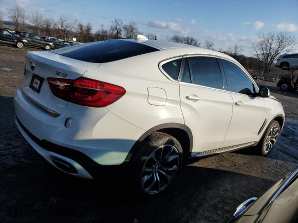2016 BMW X6 xDrive50i with VIN 5UXKU6C52G0R99950, listed as a Copart auction lot 83029484 with 33,022 mi miles and Salvage Title. Bid and sale history available at carsss.com. Image 3.