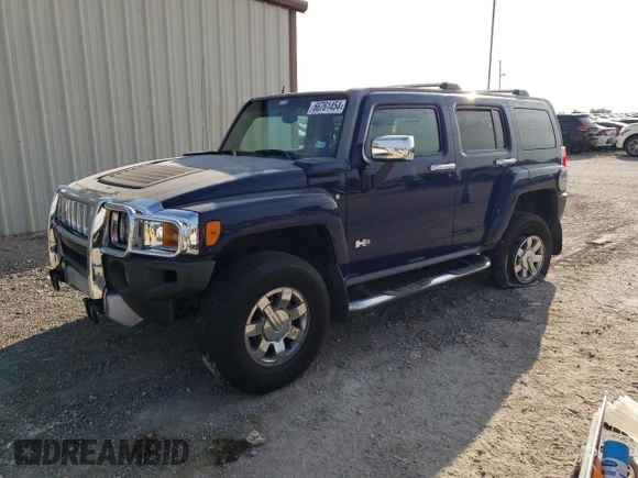 2009 Hummer H3 SUV with VIN 5GTEN13E998113280, listed as a Copart auction lot 66761454 with 63,307 mi miles and Salvage Title. Bid and sale history available at carsss.com. Image 1.