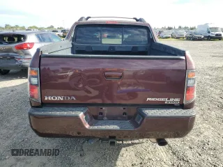 2008 Honda Ridgeline RTL with VIN 2HJYK16598H524756, listed as a Copart auction lot 52727235 with Not provided miles and Salvage title. Bid and sale history available at DreamBid. Image 6.