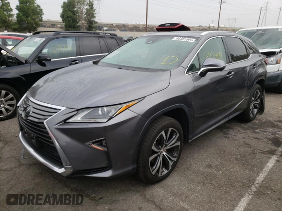 2017 Lexus RX with VIN 2T2BZMCA6HC082842, listed as a Copart auction lot 62844052 with 40,409 mi miles. Bid and sale history available at carsss.com. Image 2.