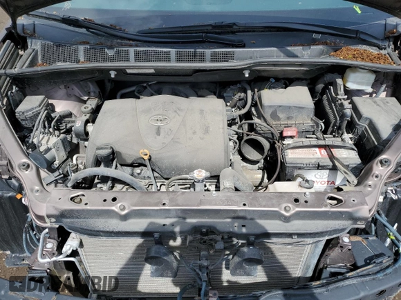 2020 Toyota Sienna XLE z VIN 5TDDZ3DC0LS231768, wystawiony jako Copart lot #54938104 z przebiegiem 47 345 mil mil oraz Szkoda całkowita • Salvage title. Historia ofert i sprzedaży dostępna na DreamBid. Obrazek 12.