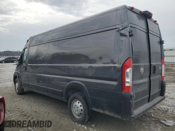 2023 Ram ProMaster Cargo with VIN 3C6MRVJG8PE576783, listed as a Copart auction lot 47352655 with 47,162 mi miles and Salvage Title. Bid and sale history available at DreamBid. Image 2.