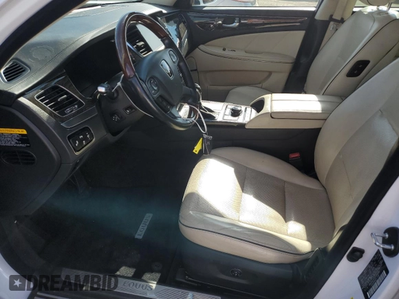 2014 Hyundai Equus Ultimate с VIN KMHGH4JH0EU084948, выставлен на аукционе Copart как лот 44762455 с пробегом 112 625 миль миль и Списание • Salvage title. История ставок и продаж доступна на DreamBid. Изображение 7.