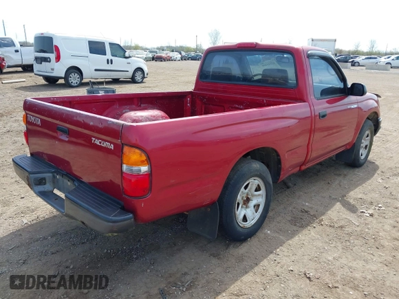 2002 Toyota Tacoma with VIN 5TENL42N42Z882581, listed as a IAAI auction lot 42116408 with 136,126 mi miles. Bid and sale history available at carsss.com. Image 4.