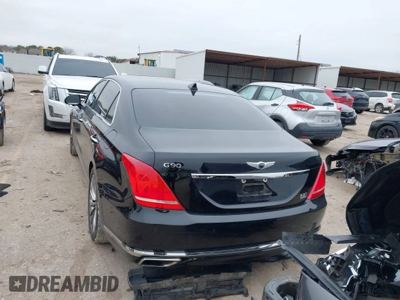 2017 Genesis G90 Premium with VIN KMHG34JA0HU025226, listed as a IAAI auction lot 41609402 with 61,230 mi miles and . Bid and sale history available at DreamBid. Image 17.