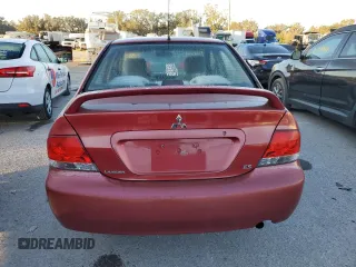 2006 Mitsubishi Lancer ES with VIN JA3AJ26E36U072102, listed as a Copart auction lot 83217594 with 21,310 mi miles and Salvage Title. Bid and sale history available at carsss.com. Image 6.