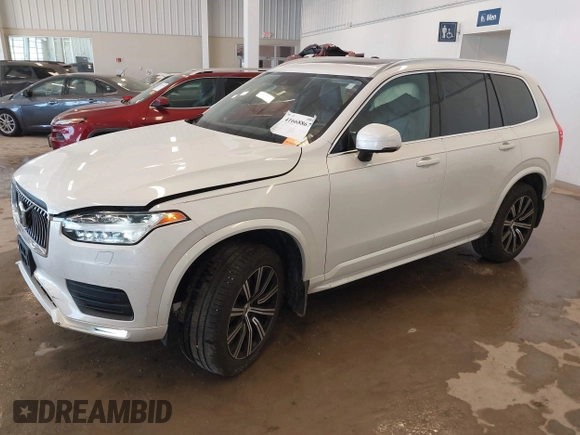 2022 Volvo XC90 Momentum with VIN YV4102PK8N1783915, listed as a IAAI auction lot 41668867 with 72,756 mi miles. Bid and sale history available at carsss.com. Image 2.