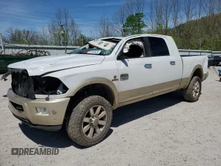 2014 Ram 2500 Longhorn with VIN 3C6UR5PL7EG289778, listed as a Copart auction lot 51343434 with 170,958 mi miles and Salvage Title. Bid and sale history available at carsss.com. Image 1.
