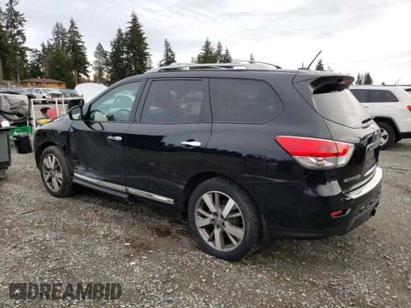 2015 Nissan Pathfinder S z VIN 5N1AR2MM2FC605868, wystawiony jako Copart lot #45898125 z przebiegiem 168 481 mil mil oraz Szkoda całkowita • Salvage title. Historia ofert i sprzedaży dostępna na DreamBid. Obrazek 2.
