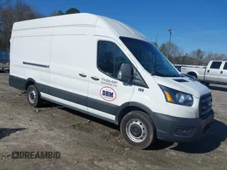 2020 Ford Transit Cargo with VIN 1FTBR3X80LKA17157, listed as a IAAI auction lot 41468875 with 169,303 mi miles. Bid and sale history available at carsss.com. Image 1.