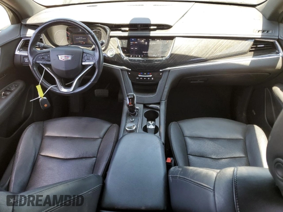 2021 Cadillac XT6 Premium Luxury with VIN 1GYKPDRS4MZ175962, listed as a Copart auction lot 59993565 with 97,157 mi miles and Salvage title. Bid and sale history available at DreamBid. Image 8.