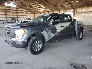 2023 Ford F-150 with VIN 1FTFW1P82PKD68012, listed as a Copart auction lot 62818865 with Not provided miles and Salvage title. Bid and sale history available at DreamBid. Image 1.