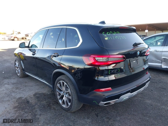 2023 BMW X5 sDrive40i with VIN 5UXCR4C06P9N83023, listed as a IAAI auction lot 41513687 with 42,211 mi miles. Bid and sale history available at carsss.com. Image 3.