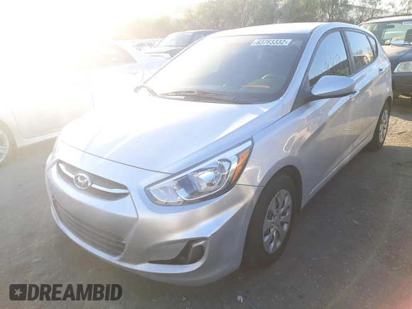 2017 Hyundai Accent SE with VIN KMHCT5AE7HU349412, listed as a Copart auction lot 63763332 with 68,929 mi miles. Bid and sale history available at carsss.com. Image 2.