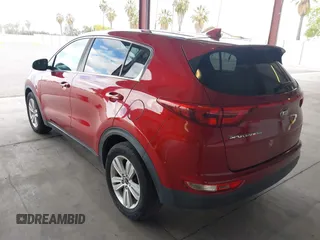 2018 Kia Sportage LX with VIN KNDPM3AC5J7328469, listed as a IAAI auction lot 42134262 with 126,482 mi miles and . Bid and sale history available at carsss.com. Image 3.