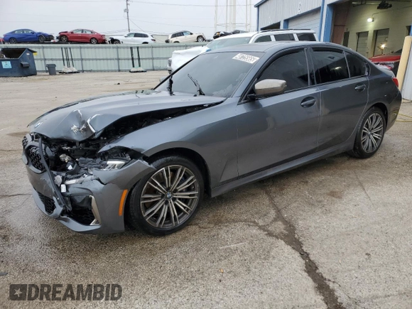 2020 BMW 3 Series M340i xDrive with VIN WBA5U9C01LFJ35013, listed as a Copart auction lot 48725565 with Not Provided miles and Clean Title. Bid and sale history available at DreamBid. Image 1.