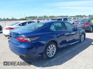 2024 Toyota Camry LE with VIN 4T1R11AK0RU239589, listed as a IAAI auction lot 41744956 with 5,723 mi miles. Bid and sale history available at carsss.com. Image 4.