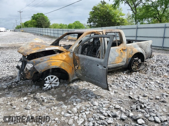 2014 Nissan Frontier SV with VIN 1N6AD0ER0EN732197, listed as a Copart auction lot 54263385 with Not Provided miles and Salvage Title. Bid and sale history available at DreamBid. Image 1.