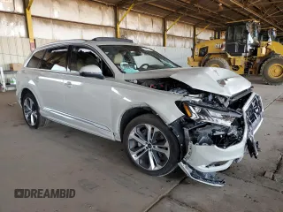 2024 Audi Q7 Premium Plus with VIN WA1LXBF76RD009102, listed as a Copart auction lot 57466115 with 9,099 mi miles and Salvage title. Bid and sale history available at DreamBid. Image 4.