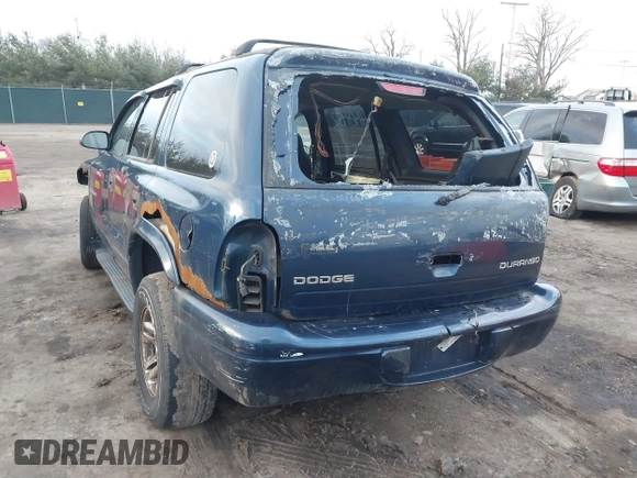2000 Dodge Durango with VIN 1B4HS28Z3YF297783, listed as a IAAI auction lot 41464952 with Not Provided miles and . Bid and sale history available at DreamBid. Image 3.