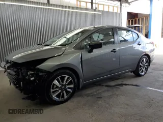 2024 Nissan Versa S with VIN 3N1CN8DV7RL930841, listed as a Copart auction lot 55431305 with 8,022 mi miles and Salvage Title. Bid and sale history available at DreamBid. Image 1.