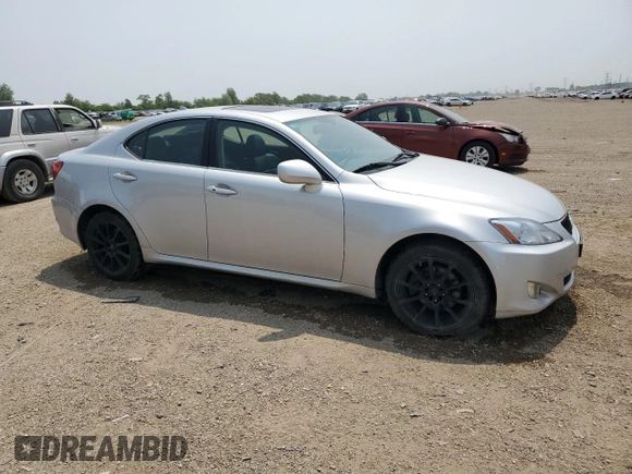 2008 Lexus IS 250 с VIN JTHCK262682022756, выставлен на аукционе Copart как лот 60267365 с пробегом 117 380 миль миль и Списание • Salvage title. История ставок и продаж доступна на DreamBid. Изображение 4.