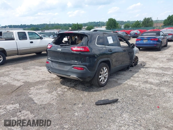 2017 Jeep Cherokee Limited with VIN 1C4PJMDB9HW538283, listed as a IAAI auction lot 42562994 with Not provided miles and . Bid and sale history available at DreamBid. Image 4.