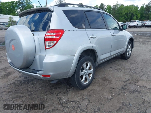 2010 Toyota RAV4 Limited with VIN JTMYK4DV5AD004520, listed as a IAAI auction lot 42193341 with 99,677 mi miles and . Bid and sale history available at DreamBid. Image 4.