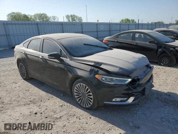 2017 Ford Fusion SE z VIN 3FA6P0H98HR179253, wystawiony jako Copart lot #52015345 z przebiegiem 99 883 mil mil oraz Czysty tytuł • Clean title. Historia ofert i sprzedaży dostępna na DreamBid. Obrazek 4.