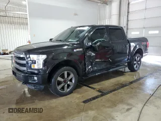 2016 Ford F-150 XLT с VIN 1FTEW1EG7GFC04169, выставлен на аукционе Copart как лот 60205045 с пробегом 112 478 миль миль и Списание • Salvage title. История ставок и продаж доступна на DreamBid. Изображение 1.
