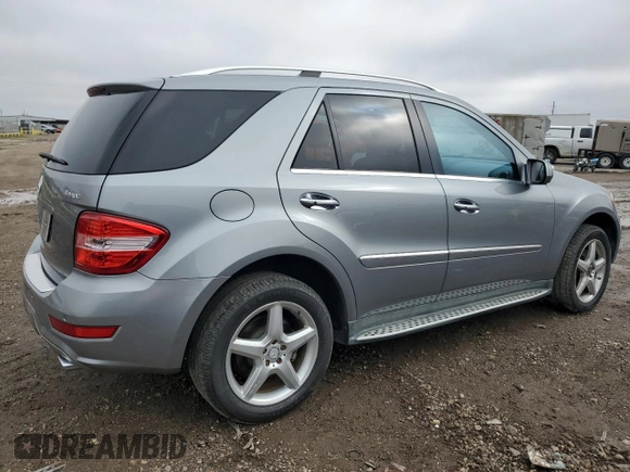 2010 Mercedes-Benz M 550 with VIN 4JGBB7CB1AA603927, listed as a Copart auction lot 85258314 with 50,689 mi miles and Clean Title. Bid and sale history available at DreamBid. Image 3.