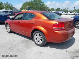2008 Dodge Avenger SXT with VIN 1B3LC56K08N159191, listed as a IAAI auction lot 41926060 with 123,568 mi miles. Bid and sale history available at carsss.com. Image 3.