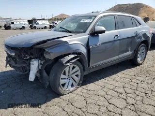 2021 Volkswagen Atlas SE z VIN 1V2KE2CA7MC230079, wystawiony jako Copart lot #59273725 z przebiegiem 52 277 mil mil oraz Czysty tytuł • Clean title. Historia ofert i sprzedaży dostępna na DreamBid. Obrazek 1.
