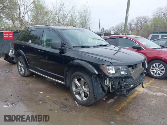 2016 Dodge Journey Crossroad Plus z VIN 3C4PDDGG7GT201047, wystawiony jako IAAI lot #41939167 z przebiegiem 140 333 mil mil oraz . Historia ofert i sprzedaży dostępna na DreamBid. Obrazek 1.