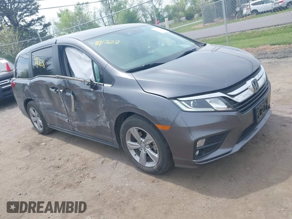 2020 Honda Odyssey EX-L с VIN 5FNRL6H71LB054853, выставлен на аукционе IAAI как лот 42117628 с пробегом 73 118 миль миль и . История ставок и продаж доступна на DreamBid. Изображение 1.