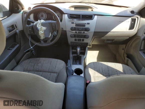 2010 Ford Focus SE with VIN 1FAHP3FN9AW184510, listed as a Copart auction lot 49619545 with 0 mi miles and Salvage Title. Bid and sale history available at carsss.com. Image 8.