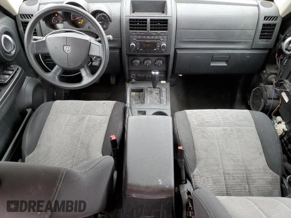 2007 Dodge Nitro SXT with VIN 1D8GT28K37W690052, listed as a Copart auction lot 65340865 with 252,332 mi miles and Salvage title. Bid and sale history available at DreamBid. Image 8.