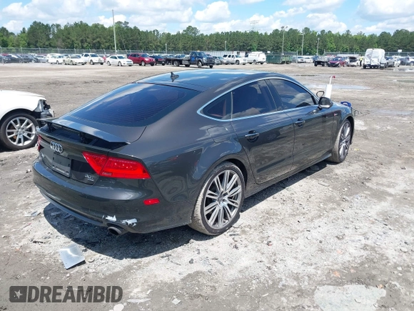 2013 Audi A7 Prestige with VIN WAU2GAFC8DN121215, listed as a IAAI auction lot 42246162 with 123,283 mi miles and . Bid and sale history available at DreamBid. Image 4.