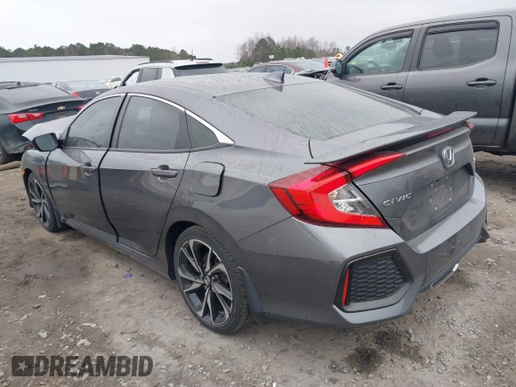 2019 Honda Civic Si z VIN 2HGFC1E52KH701117, wystawiony jako IAAI lot #41722505 z przebiegiem 64 085 mil mil oraz . Historia ofert i sprzedaży dostępna na DreamBid. Obrazek 3.