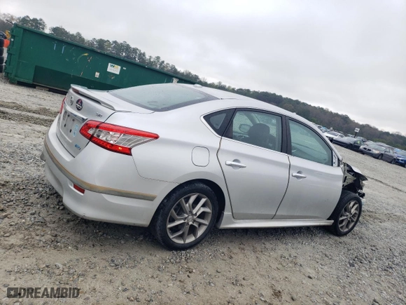 2013 Nissan Sentra SR with VIN 3N1AB7AP7DL621542, listed as a Copart auction lot 49902195 with 168,129 mi miles and Salvage Title. Bid and sale history available at carsss.com. Image 3.