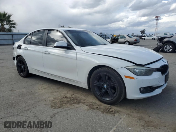 2015 BMW 3 Series 320i with VIN WBA3B1C55FK140270, listed as a Copart auction lot 51127975 with 0 mi miles and Salvage Title. Bid and sale history available at carsss.com. Image 4.
