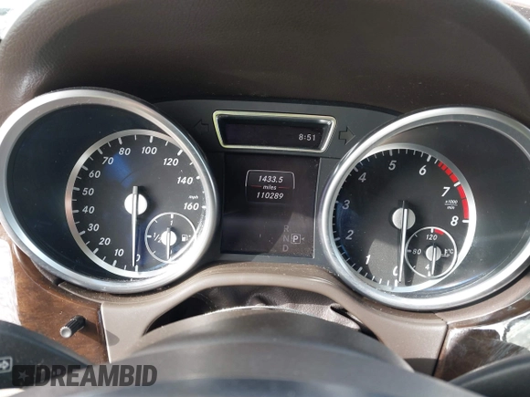 2015 Mercedes-Benz M 350 with VIN 4JGDA5JB3FA534992, listed as a IAAI auction lot 41885667 with 110,289 mi miles and . Bid and sale history available at DreamBid. Image 7.