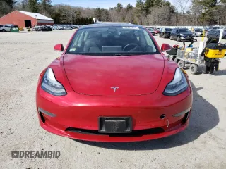 2020 Tesla Model 3 Long Range with VIN 5YJ3E1EB0LF735078, listed as a Copart auction lot 48423235 with 35,306 mi miles and Salvage Title. Bid and sale history available at carsss.com. Image 5.
